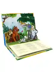 Книга детская Проф-Пресс панорамка 3D К. Чуковский Айболит
