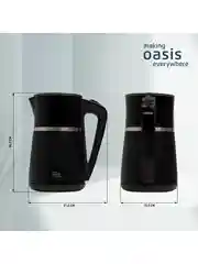 Черный электрический чайник making Oasis everywhere K-4SPB