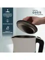 Белый электрический чайник making Oasis everywhere K-4SPW