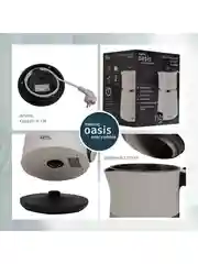 Белый электрический чайник making Oasis everywhere K-4SPW