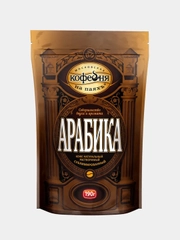 Kофе рaстворимый Московская кофейня на Паяхъ Арабика, 190 г