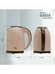 Бежевый электрический чайник making Oasis everywhere K-6SPI