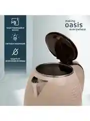 Бежевый электрический чайник making Oasis everywhere K-6SPI