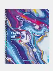 Тетрадь BRAUBERG "Colorful Art", 80 листов, клетка