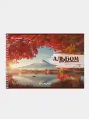 Альбом для рисования BRAUBERG "Умиротворение", А4, 40 листов, гребень