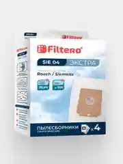 Мешки-пылесборники Filtero SIE 04 Экстра для пылесосов Bosch,Siemens, синтетические, 4 шт