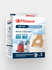 Мешки-пылесборники Filtero SIE 05 Экстра для пылесосов BOSCH,SIEMENS, синтетические, 3 шт