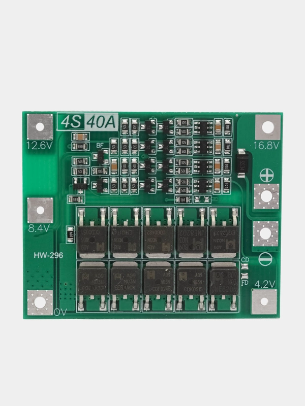 Модуль плата зарядки Li-Ion аккумуляторов (BMS 4S 40A)