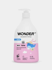 Эко гель для подмывания девочек до 10лWONDER LAB, экологичное и безопасное средство 0,54л