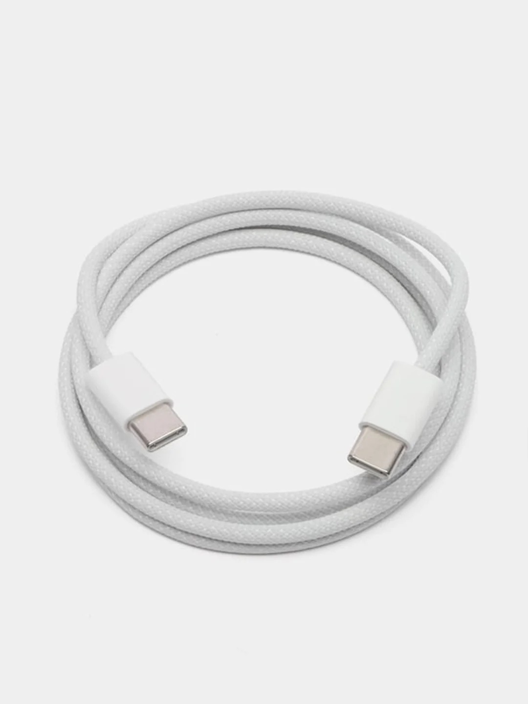 Зарядный кабель для Apple iPhone 15 и Android, плетеный, 60w/100w, Type-C / Type-C, тайпси