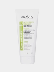 Био-маска ARAVIA APPLE CIDER VINEGAR BIO MASK, с яблочным уксусом и розмарином, 200 мл