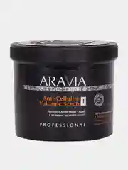 Антицеллюлитный скраб ARAVIA Organic, с вулканической глиной, 550 мл