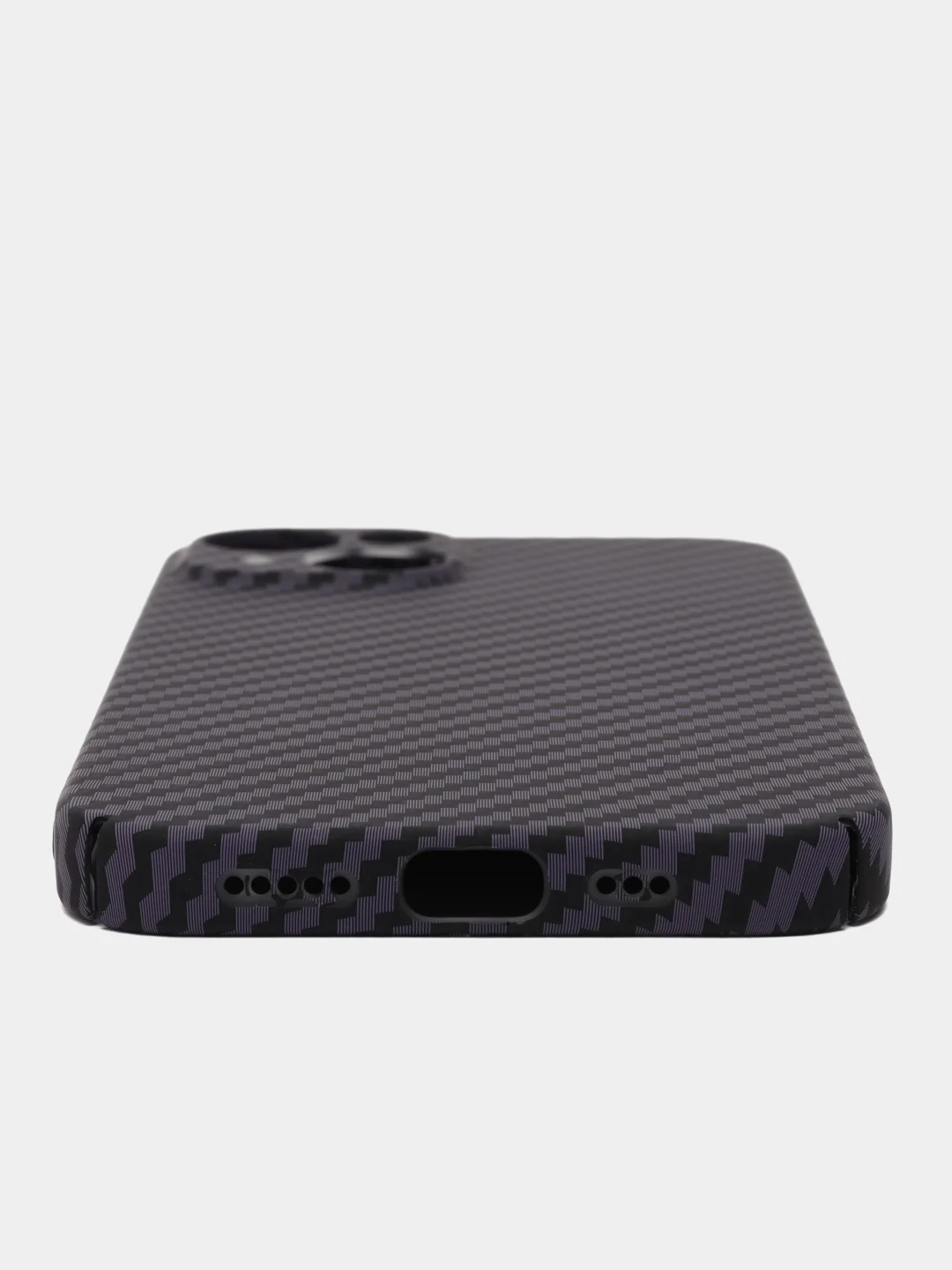 Аметистовый чехол с принтом для iPhone 12 / 12 Pro Max / 13 / 13 Pro max / 14 / 14 Pro Max