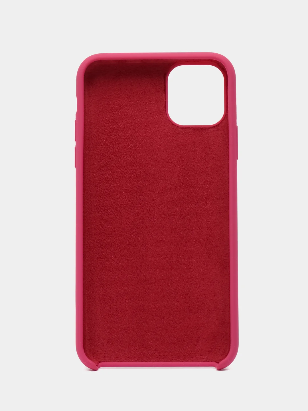 Фуксия чехол Silikone case для iPhone 11 Pro max