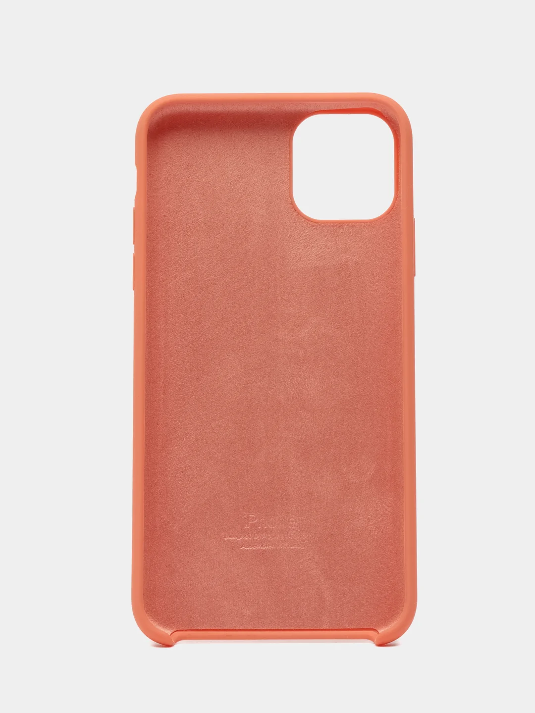 Медный чехол Silikone case для iPhone 11 Pro max