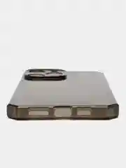 Черный чехол на айфон (iPhone) 13 Pro Max про макс силиконовый прозрачный