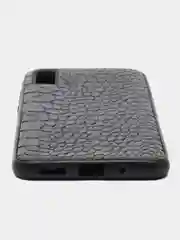 Багровый чехол с имитацией кожи для Xiaomi redmi 9A