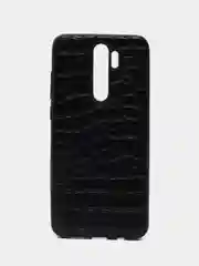 Красный чехол с имитацией кожи для Xiaomi redmi Note 8 Pro