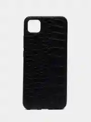 Серый чехол с имитацией кожи для Poco C3