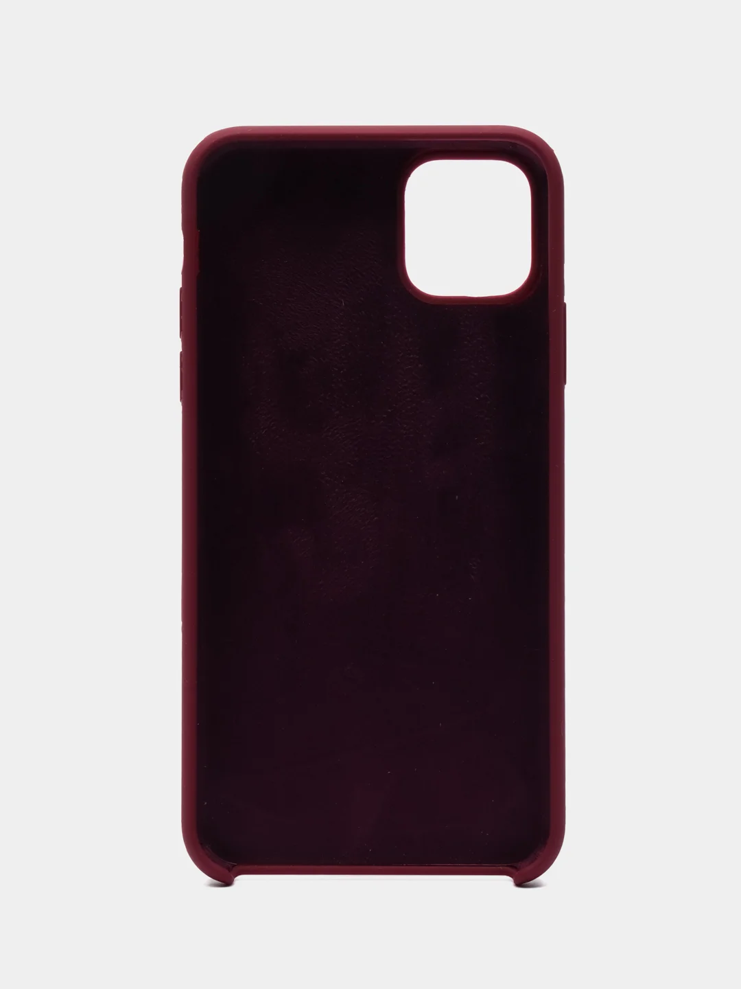 Бордовый чехол Silikone case для iPhone 11 Pro max