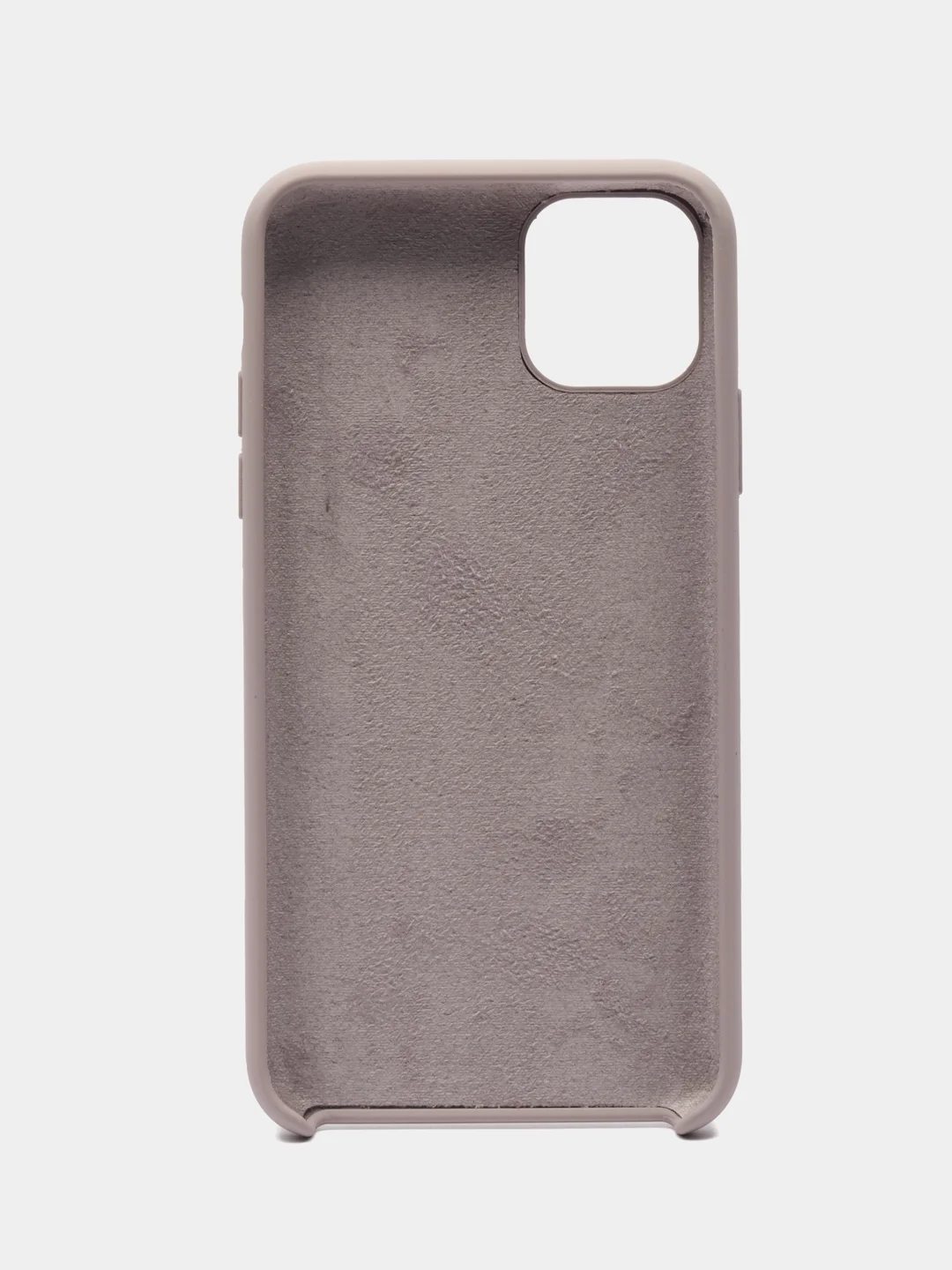 Бежевый меланж чехол Silikone case для iPhone 11 Pro max
