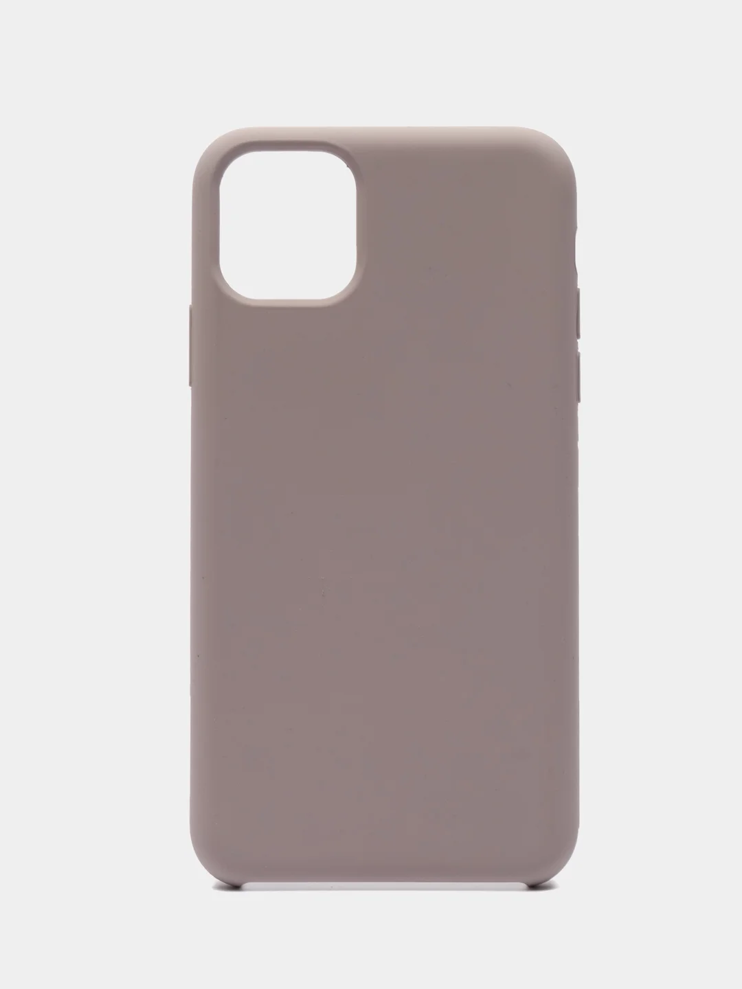 Бежевый меланж чехол Silikone case для iPhone 11 Pro max