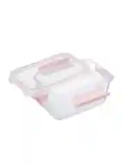 Контейнер для продуктов герметичный Butterfly прямоугольный 0,75 л (156х112х84 мм) 2 цвета