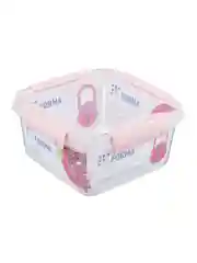 Контейнер для продуктов герметичный Butterfly квадрат 1,2 л (156х156х84 мм) 2 цвета