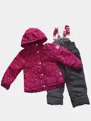Бордовый комплект демисезонный для девочки