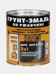 Оранжевый дали Грунт-эмаль по ржавчине гладкая, цвет Оранжевый, 2 л