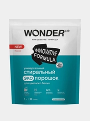 Стиральный Эко Порошок для цветного белья WONDER LAB, универсальный, 1 кг