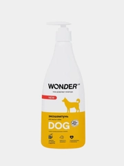 Эко шампунь для собак и щенков WONDER LAB для мытья шерсти и лап без запаха, 550 мл