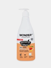 Эко гель для мытья посуды овощей фруктов с ароматом сливочных фруктов WONDER LAB 0,55л