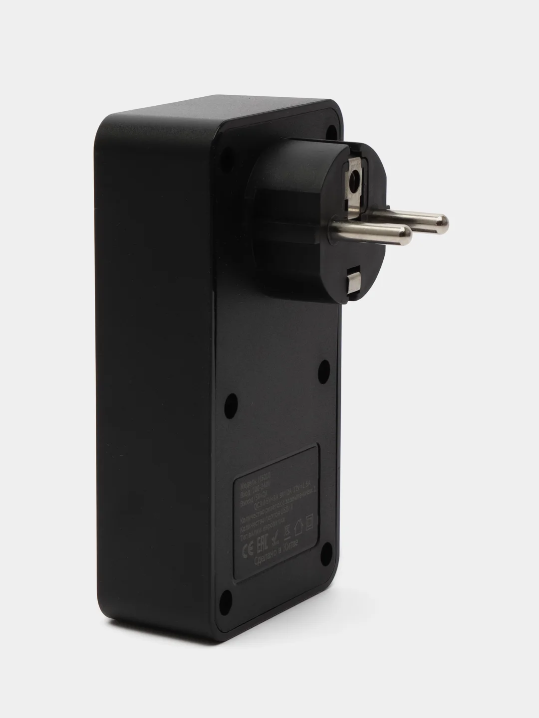 Черный многофункциональный сетевой адаптер H5010/H5011 4USB порт QC3.0/PD20W/1 гнездо для розетки