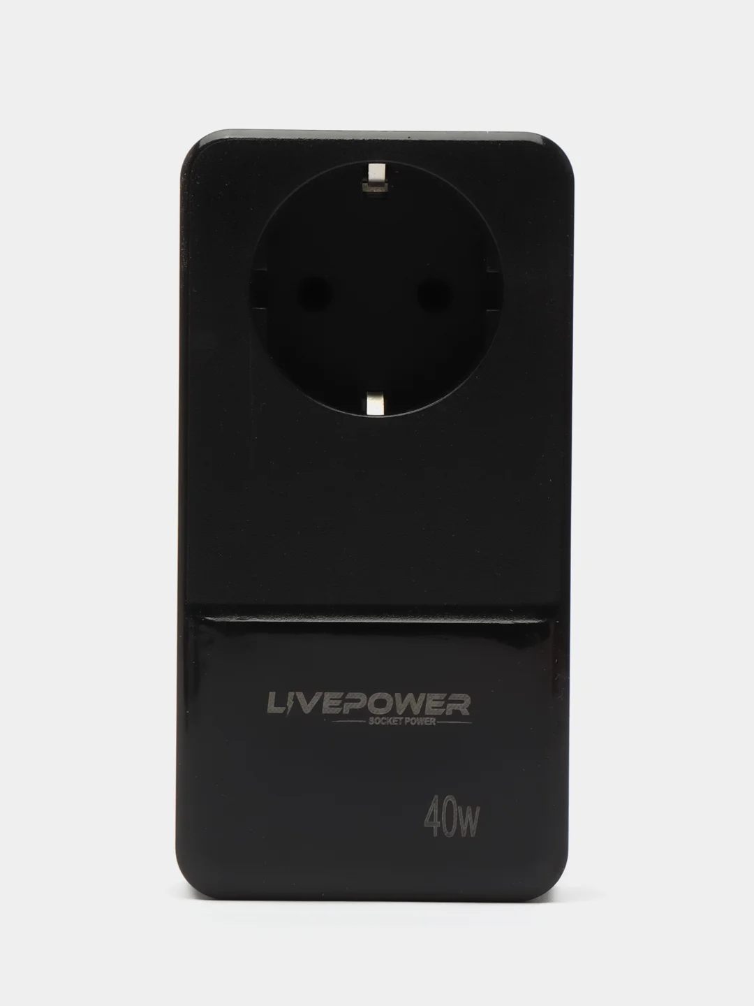 Черный многофункциональный сетевой адаптер H5010/H5011 4USB порт QC3.0/PD20W/1 гнездо для розетки
