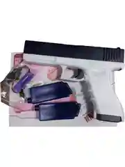 Водный пистолет детский GLOCK WATER GUN электрический на аккумуляторе / Детский пистолет
