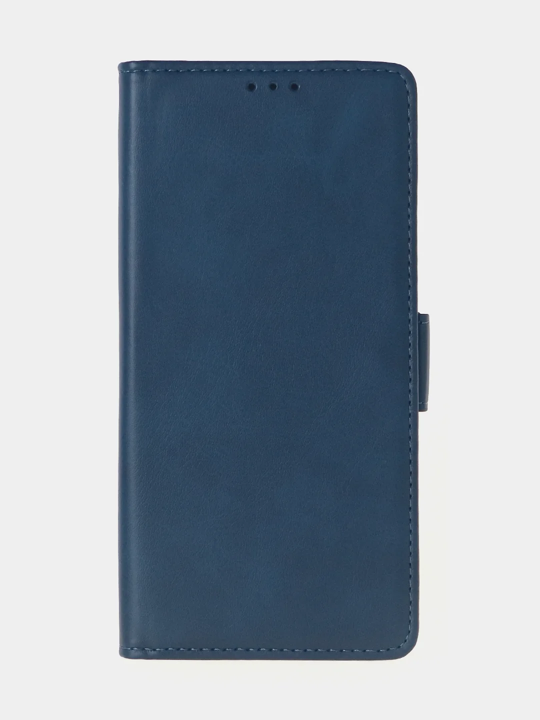 Темно-синий чехол-книжка для Poco X6 Pro (5G) из высококачественной искусственной кожи