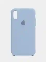 Голубой чехол с логотипом силиконовый для iPhone XR, 11, 12, 13 Pro Max, 14, 15 Pro Max для айфон