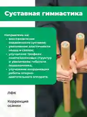 Гимнастическая палка Backwood 140см (посох), бодибар складной