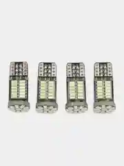 Голубой лампа габаритов Т10 LED 34SMD, 12V, W5W