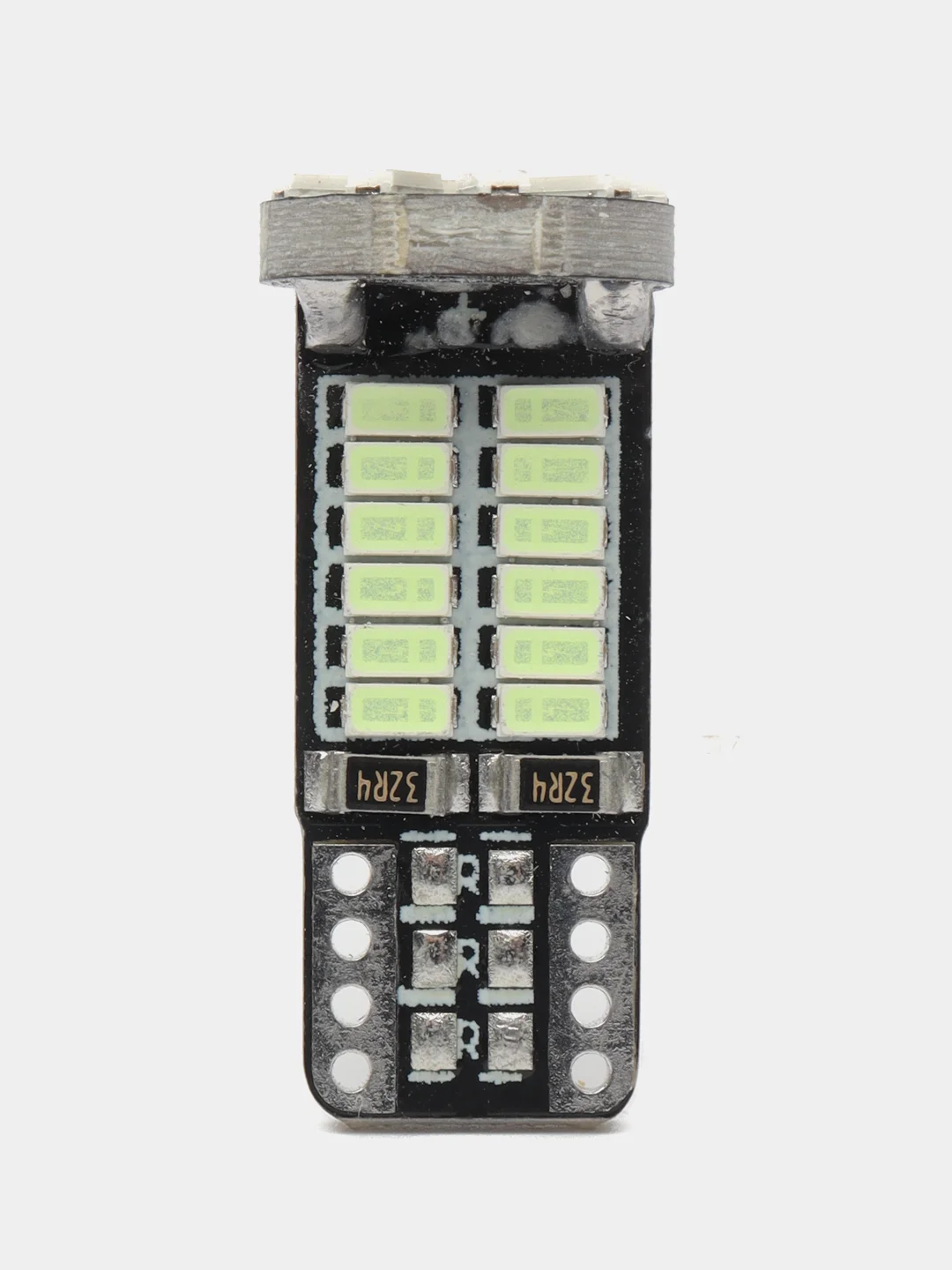 Голубой лампа габаритов Т10 LED 34SMD, 12V, W5W
