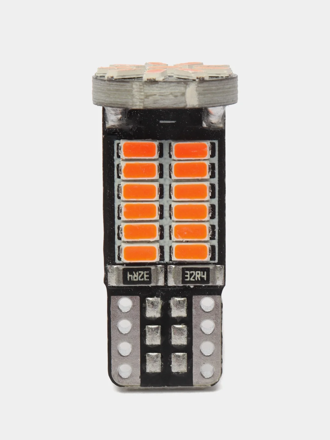 Красный лампа габаритов Т10 LED 34SMD, 12V, W5W