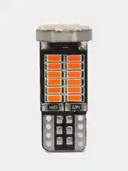 Красный лампа габаритов Т10 LED 34SMD, 12V, W5W