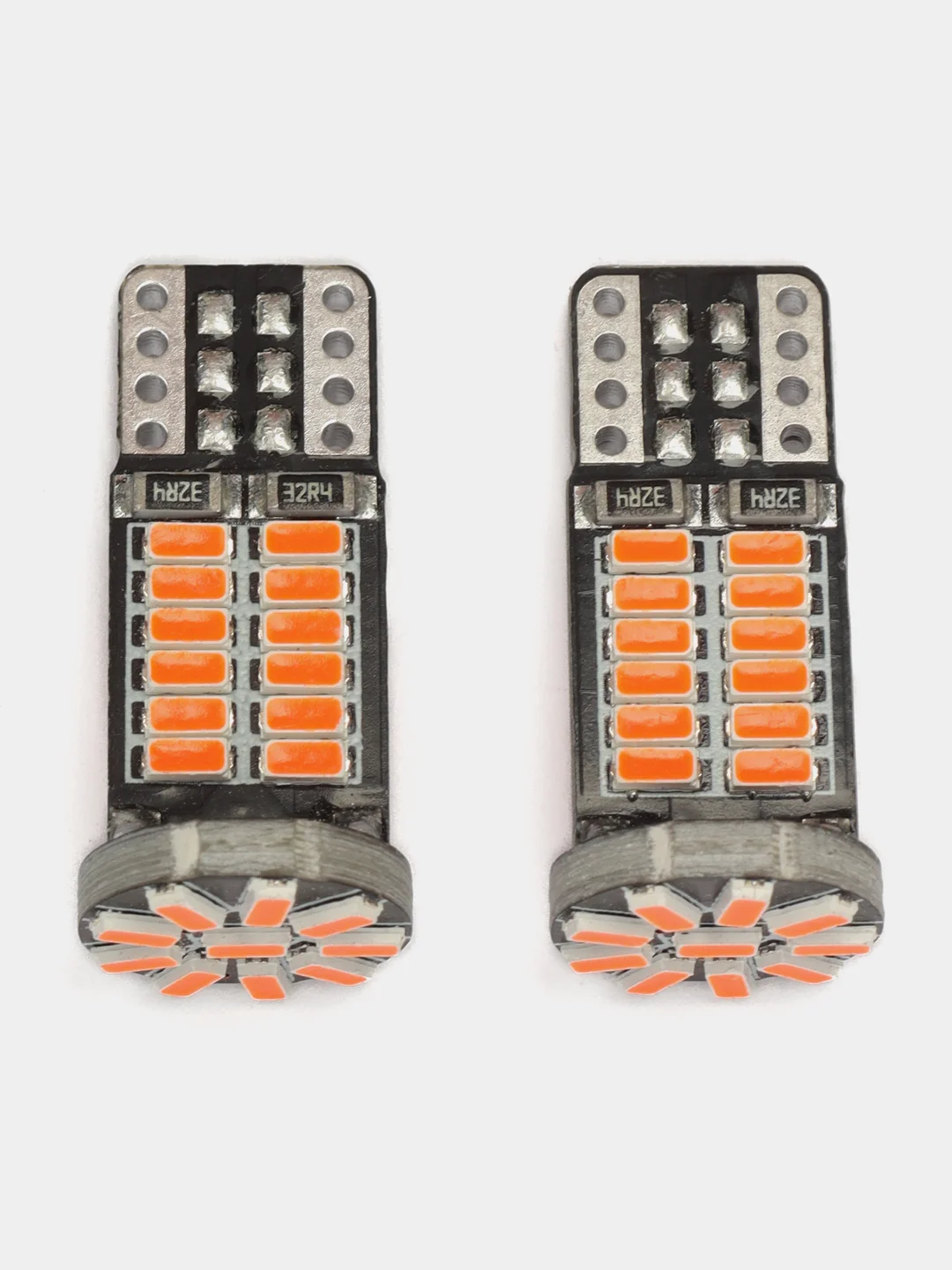 Красный лампа габаритов Т10 LED 34SMD, 12V, W5W