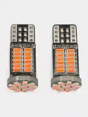 Красный лампа габаритов Т10 LED 34SMD, 12V, W5W