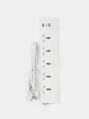 Сетевой фильтр XO Power Socket 2500W (WL19 EU) (5 розеток, 2 USB порта + Type-C)