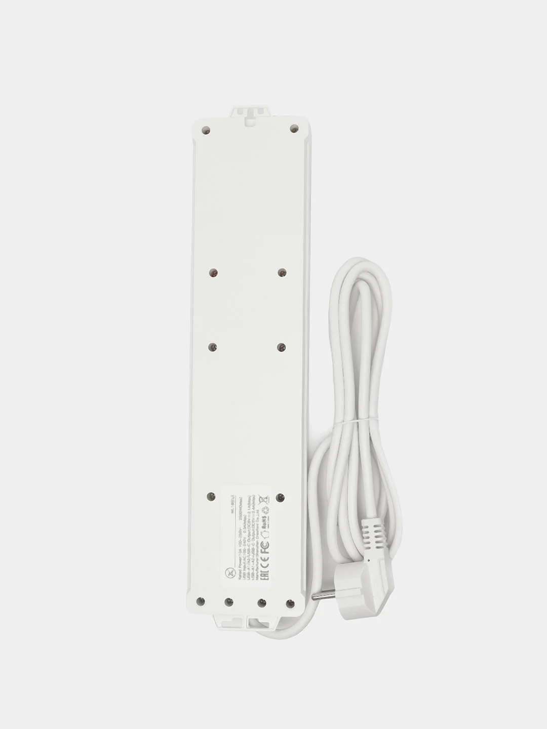 Сетевой фильтр XO Power Socket 2500W (WL19 EU) (5 розеток, 2 USB порта + Type-C)