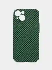 Зеленый чехол с принтом для iPhone 12 / 12 Pro Max / 13 / 13 Pro max / 14 / 14 Pro Max