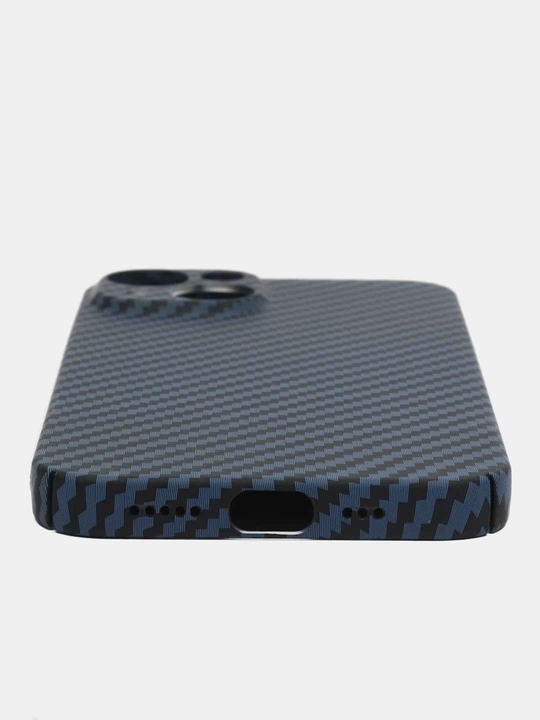 Синий чехол с принтом для iPhone 12 / 12 Pro Max / 13 / 13 Pro max / 14 / 14 Pro Max