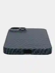 Синий чехол с принтом для iPhone 12 / 12 Pro Max / 13 / 13 Pro max / 14 / 14 Pro Max